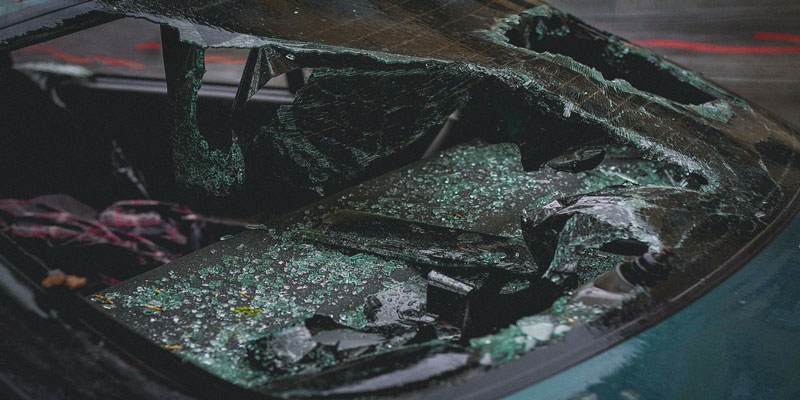 totaled-car totaled car