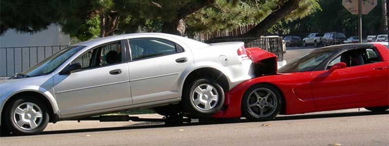 american-damage car crash
