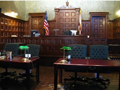 Courtroom in Illinois